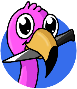 flamingowithknives
